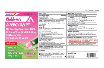 7 (Diphenhydramine HCl Oral Solution 8oz Final Label)